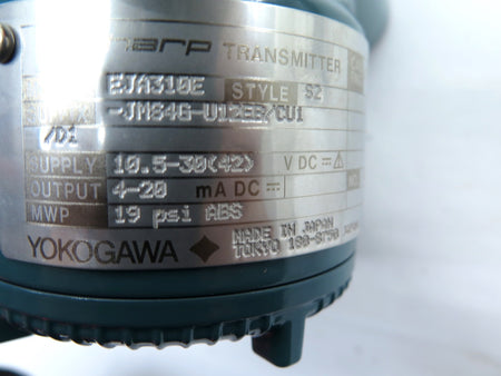 Yokogawa EJA310E Pressure Transmitter - Advance Operations
