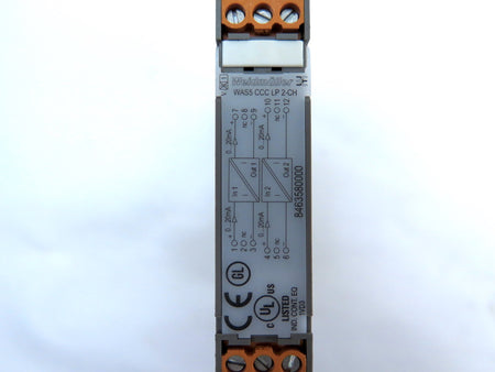 Weidmuller WAS5 CCC LP 2-CH Signal Conditioner - Advance Operations