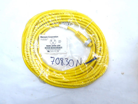 Mencom MINC-3FPX-10M Cordset 3 Pole Female - Advance Operations