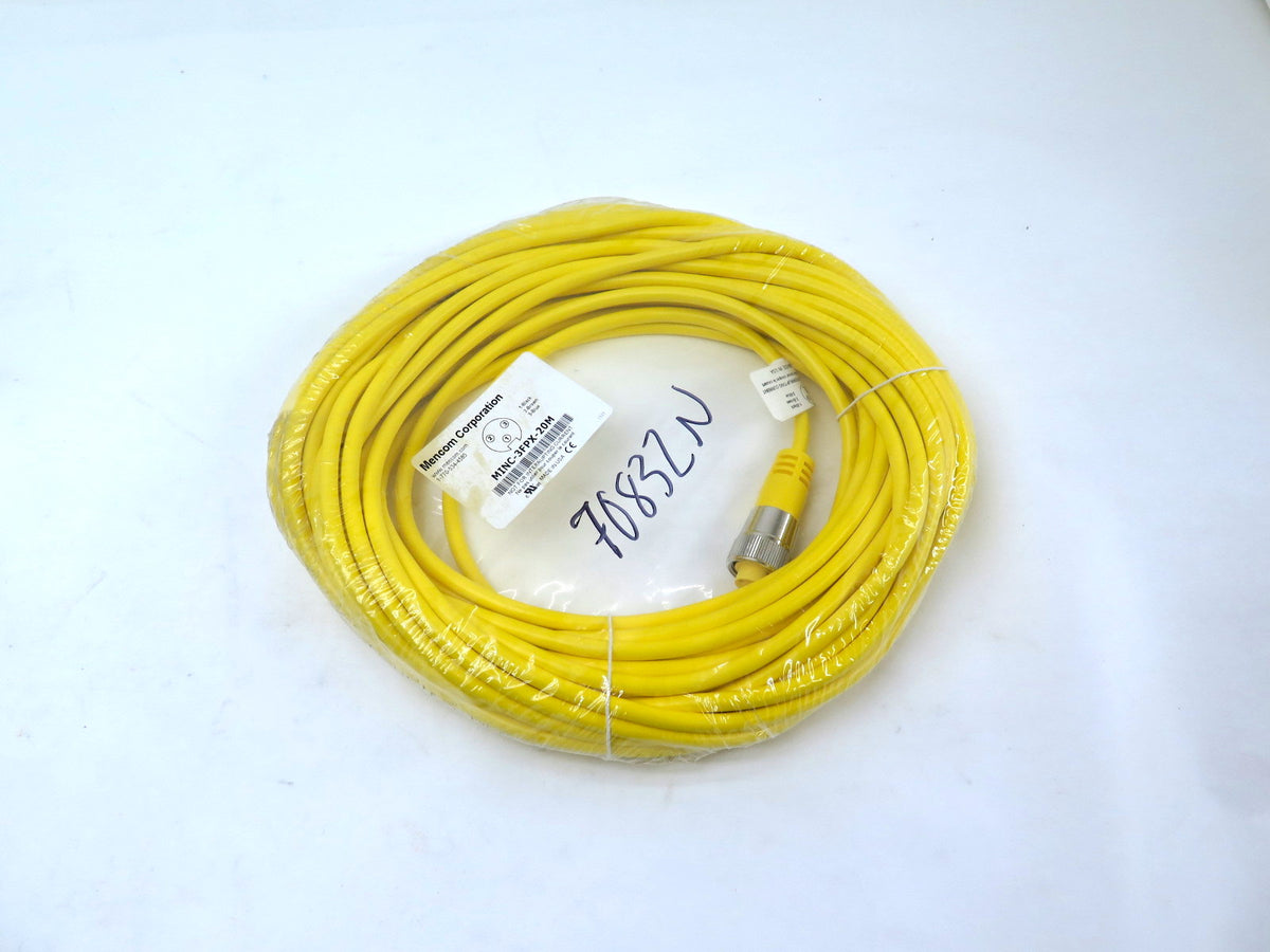 Mencom MINC-3FPX-20M Cordset 3 Pole Female - Advance Operations