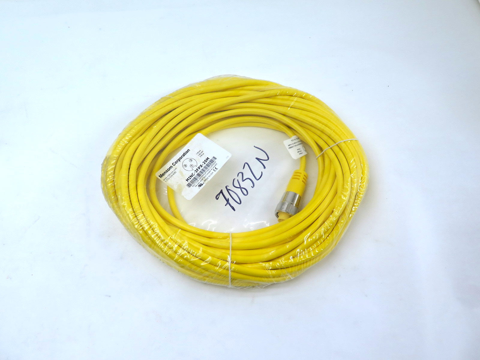 Mencom MINC-3FPX-20M Cordset 3 Pole Female - Advance Operations
