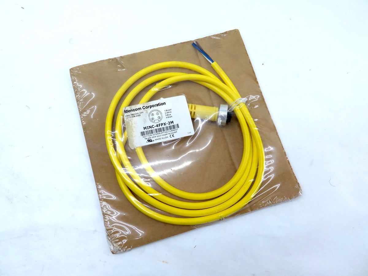 Mencom Cordset MINC-4FPX-2M 4 Pole Female - Advance Operations