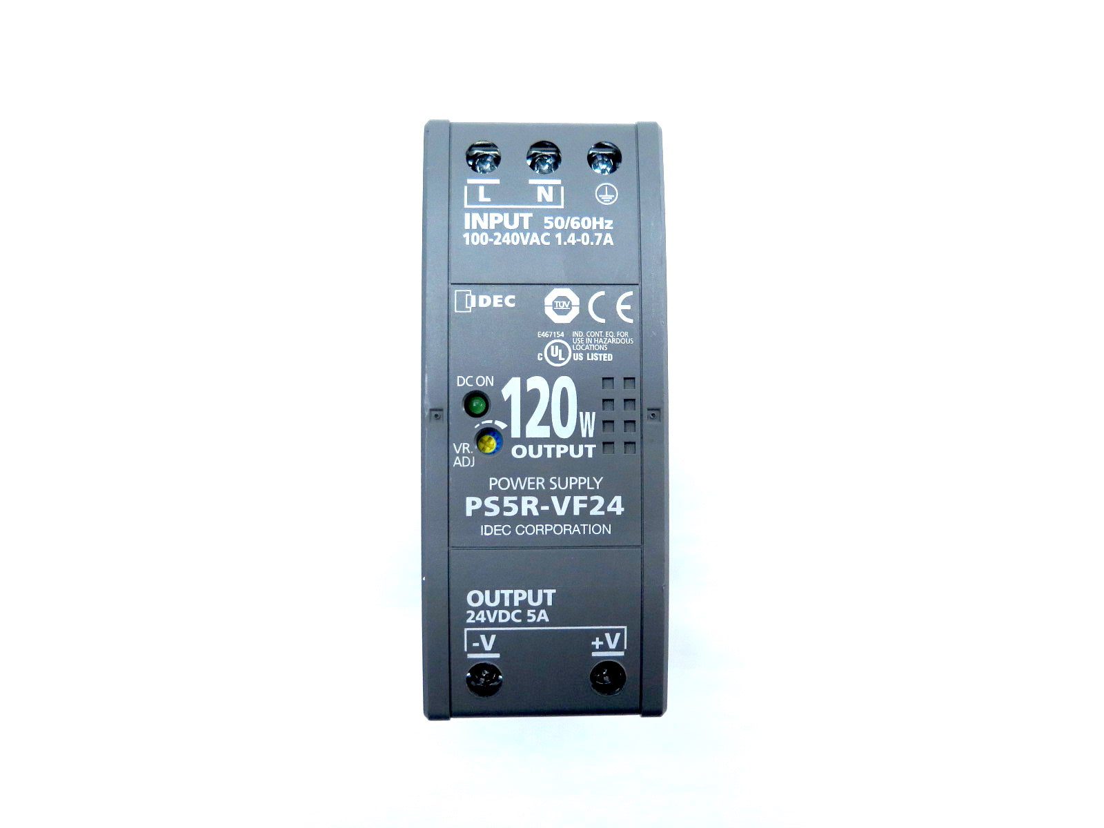 IDEC PS5R-VF24 Power Supply 24VDC 5A - Advance Operations