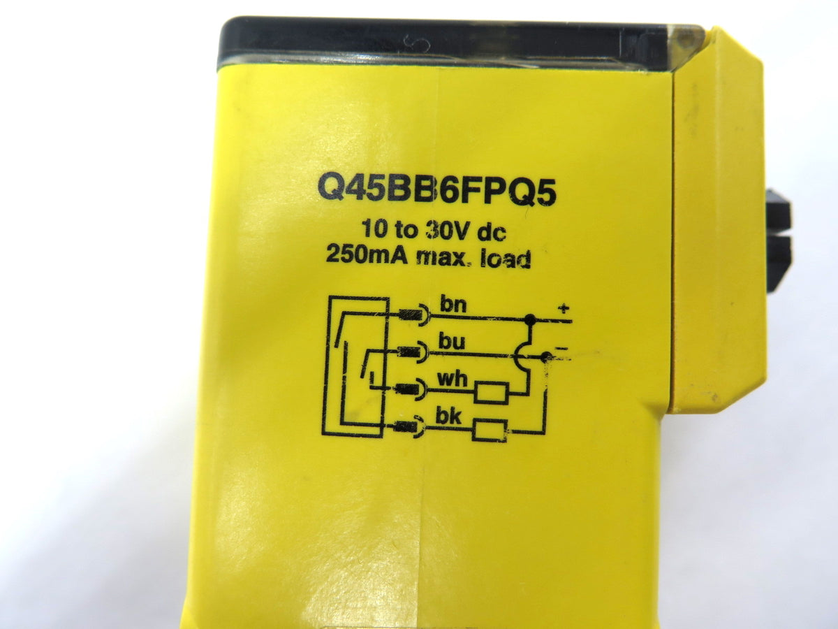Banner Q45BB6FPQ5 Plastic Fiber Optic - Advance Operations