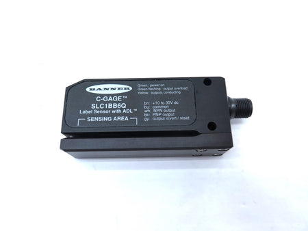 Banner SLC1BB6Q Label Sensor - Advance Operations