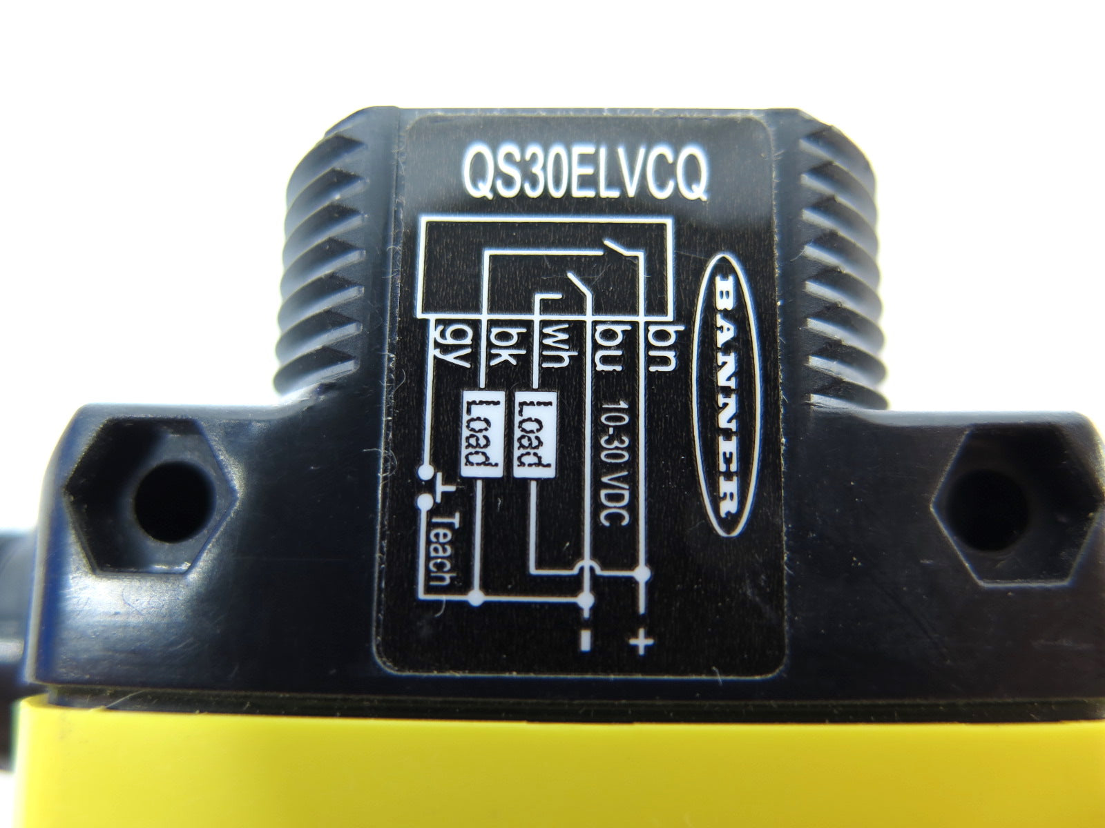 Banner QS30ELVCQ Long Range Photoelectric Retroreflective Sensor - Advance Operations