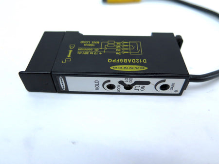 Banner D12DAB6FPQ Plastic Fiber Optic Input - Advance Operations