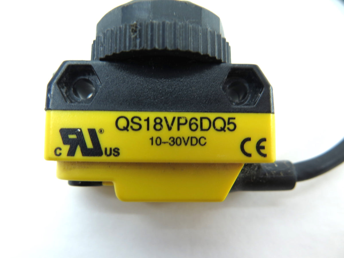 Banner QS18VP6DQ5 Photoelectric Sensor 10-30VDC - Advance Operations