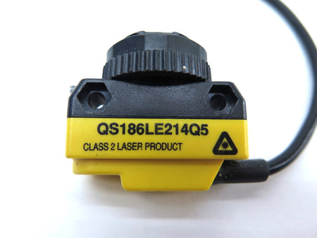 Banner QS186LE214Q5 Laser Proximity Sensor Switch - Advance Operations