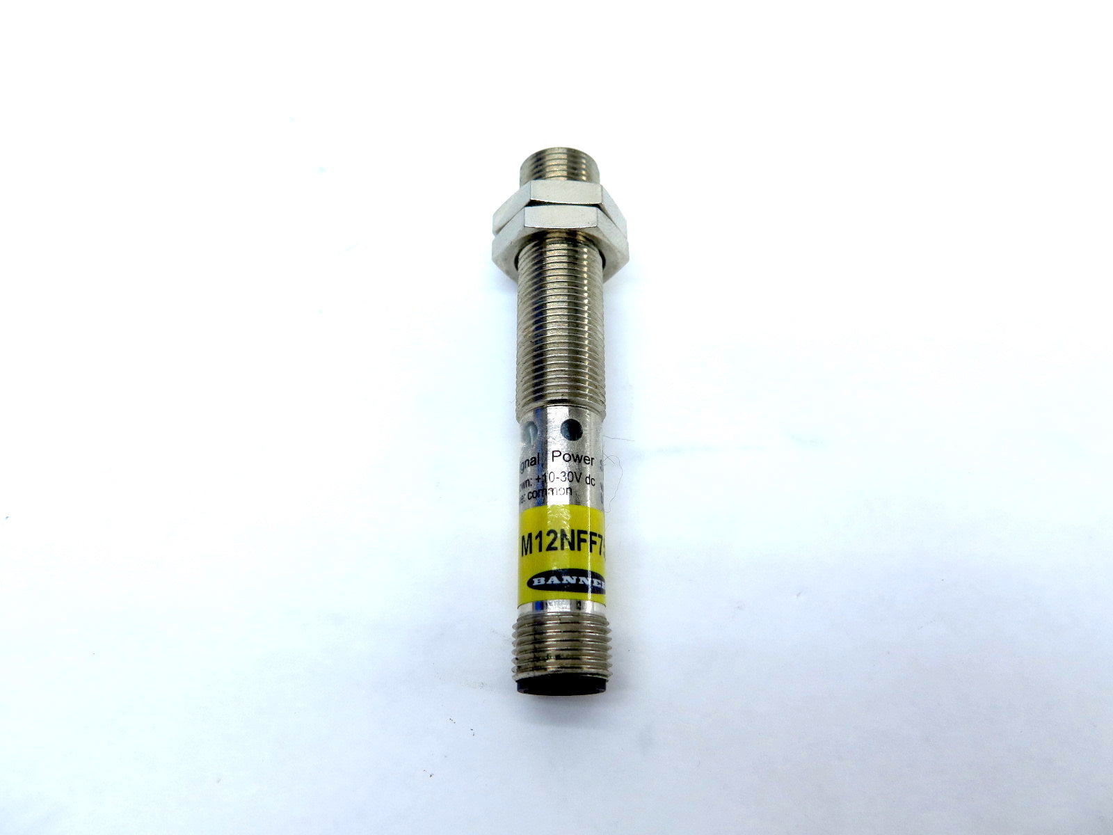 Banner M12NFF75Q8 Photoelectric Sensor - Advance Operations