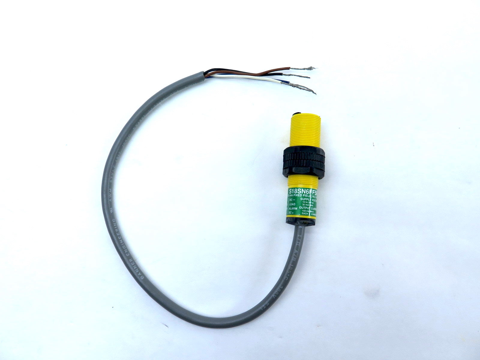 Banner S18SN6FF50 Photoelectric Sensor - Advance Operations