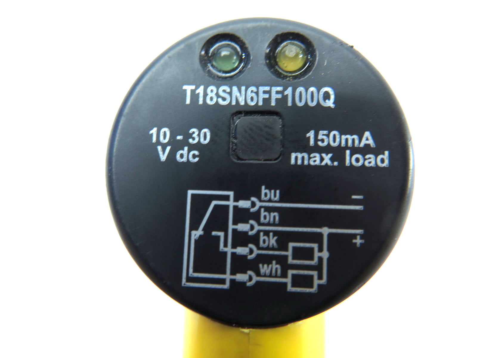 Banner T18SN6FF100Q Photoelectric Sensor - Advance Operations