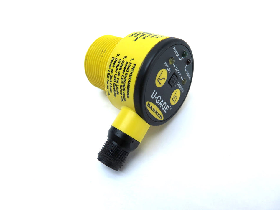 Banner T30UUPAQ Meter Range Ultrasonic Sensor - Advance Operations