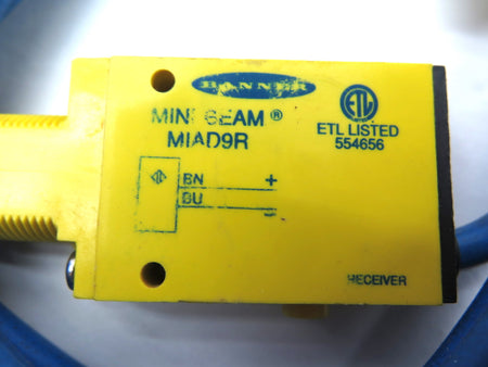 Banner MIAD9R Mini-Beam Sensor - Advance Operations