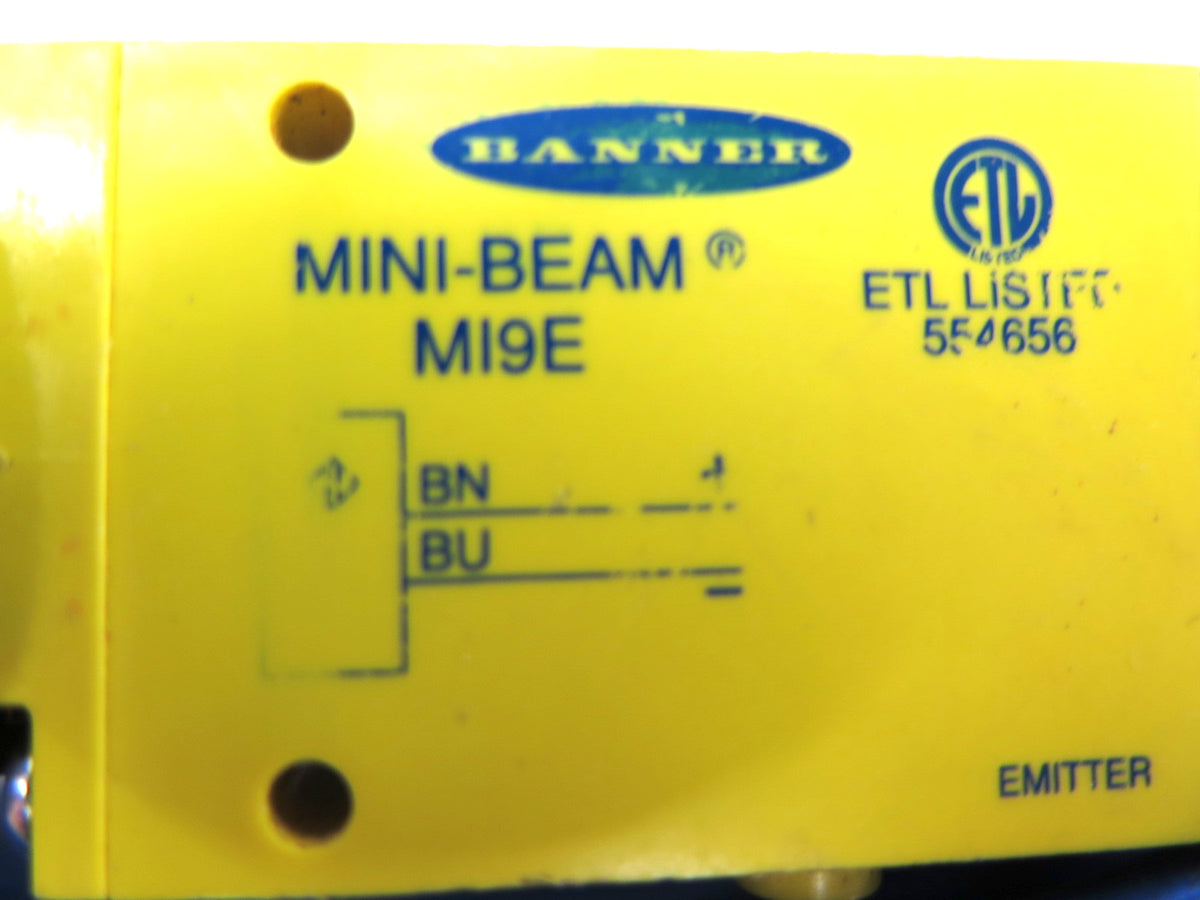 Banner MI9E Mini-Beamer Sensor - Advance Operations