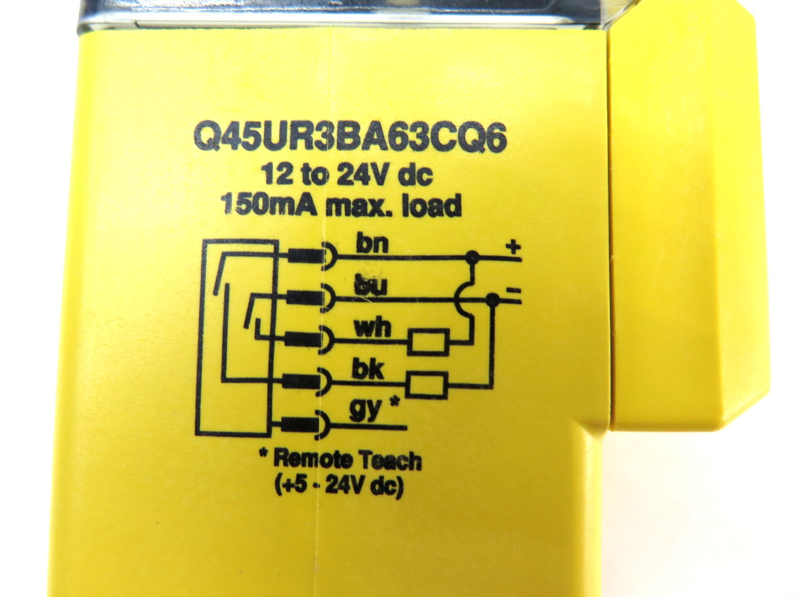 Banner Q45UR3BA63CQ6 Remote Ultrasonic Sensor - Advance Operations