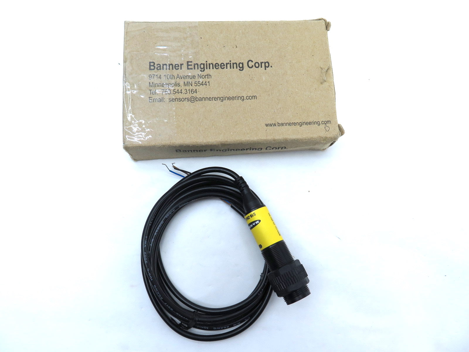 Banner S18-2NAEJ-2M 86551 Photoelectric Switch Sensor - Advance Operations