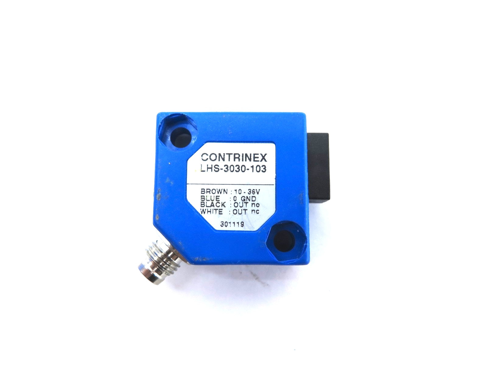 Contrinex LHS-3030-103 Diffuse Sensor Switch - Advance Operations