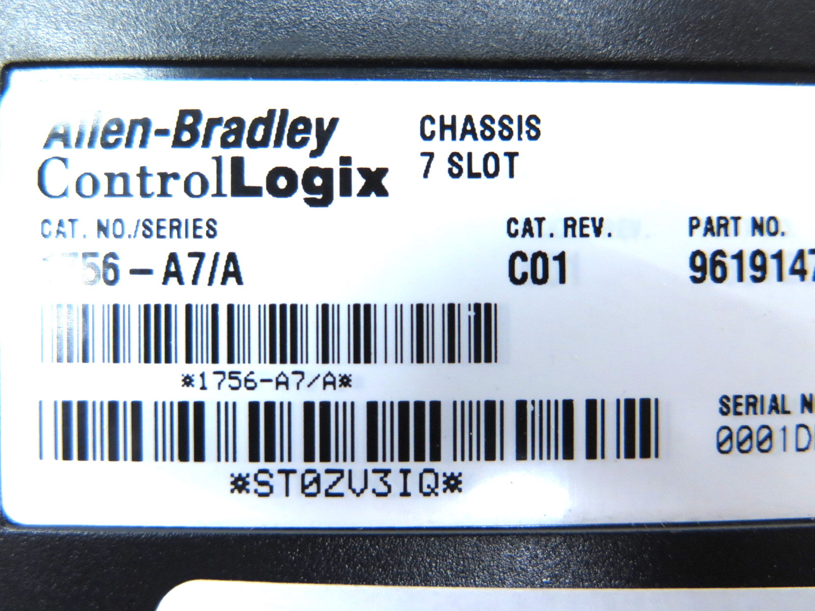 Allen-Bradley 1756-A7/A 7-Slot Chassis - Advance Operations