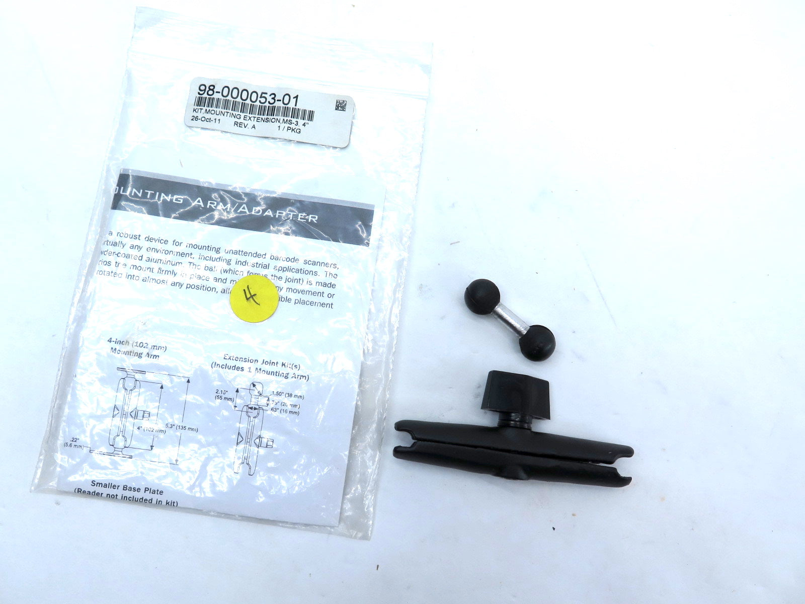 Microscan 98-000053-01 Mounting Arm Adapter - Advance Operations