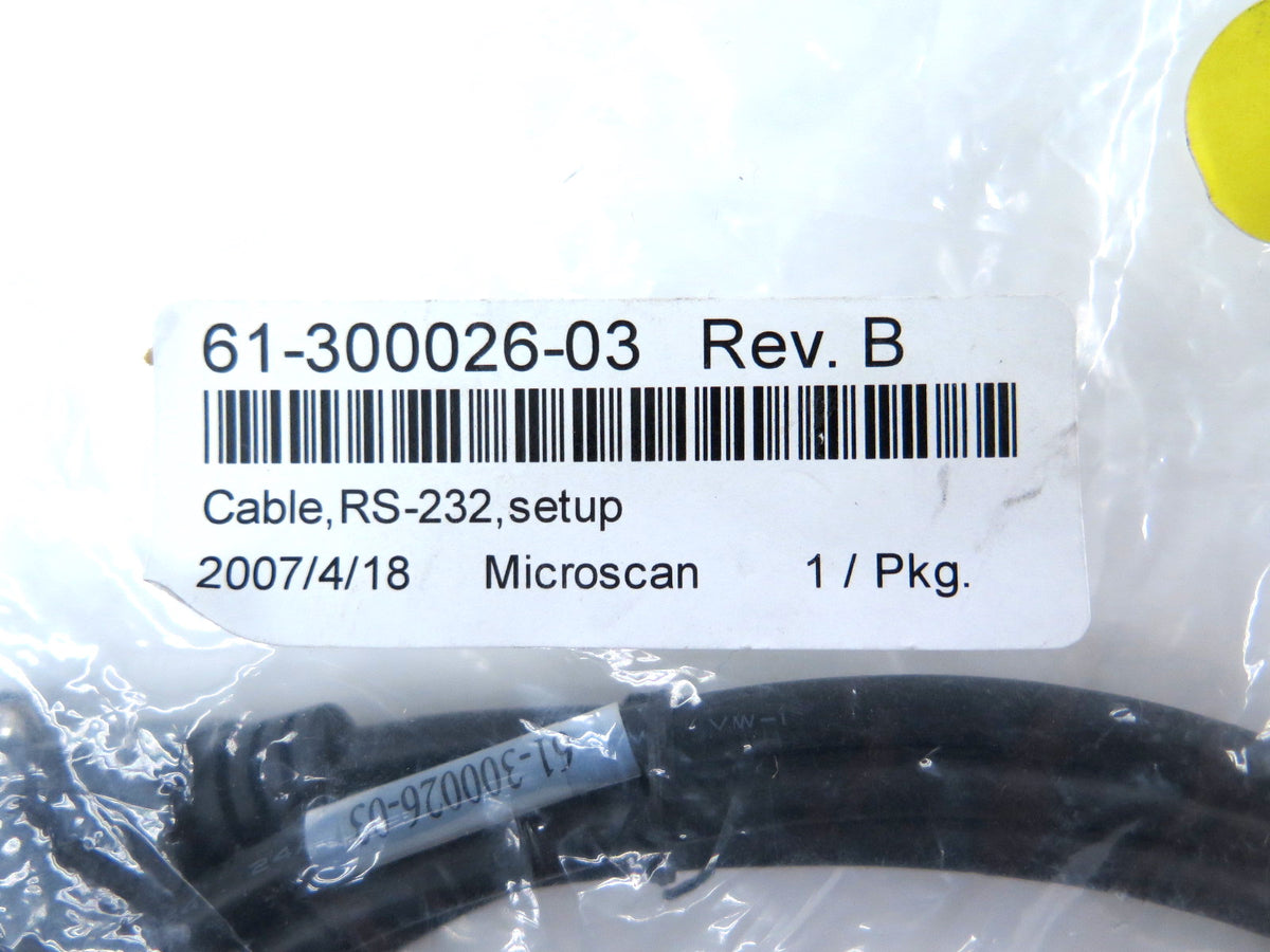 Microscan 61-300026-03 Communication Calble - Advance Operations