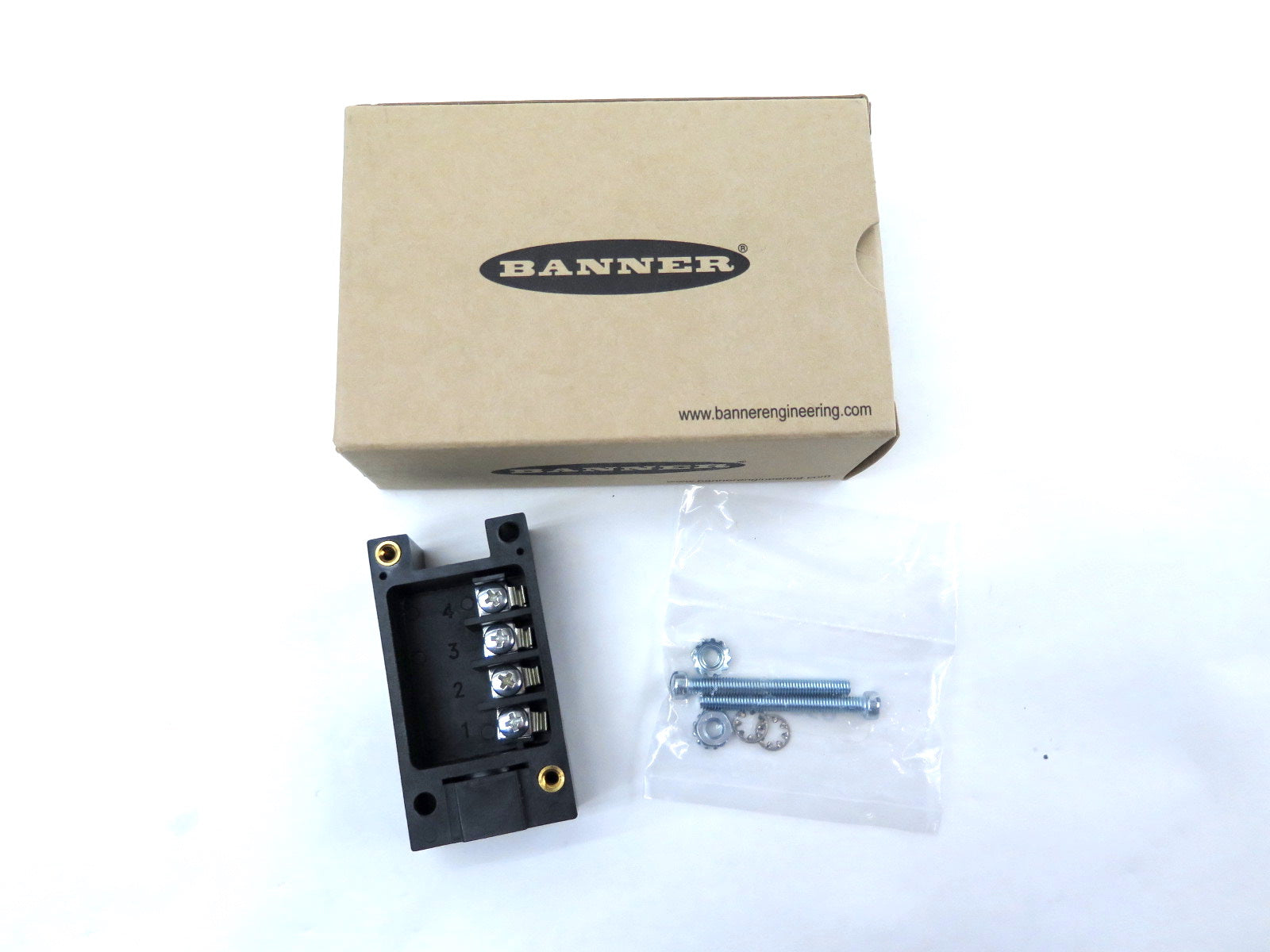 Banner RWB4 25546 Maxi-Beam Wiring Base Power Block - Advance Operations
