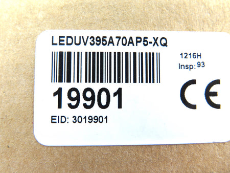Banner LEDUV395A70AP5-XQ 19901 Vision Light UV LED - Advance Operations