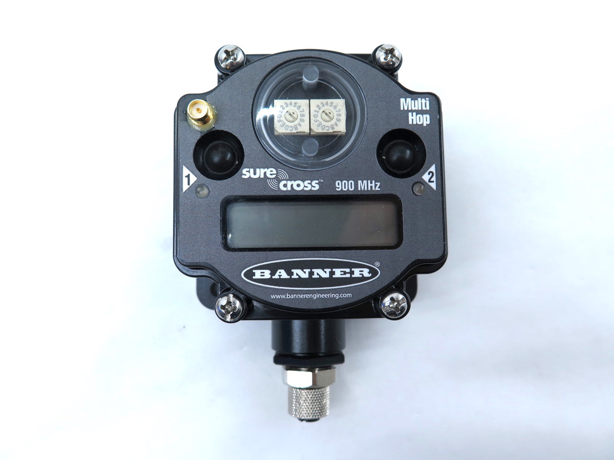 Banner DX80DR9M-H6 14390 Multihop Modbus I/O Data Radios - Advance Operations