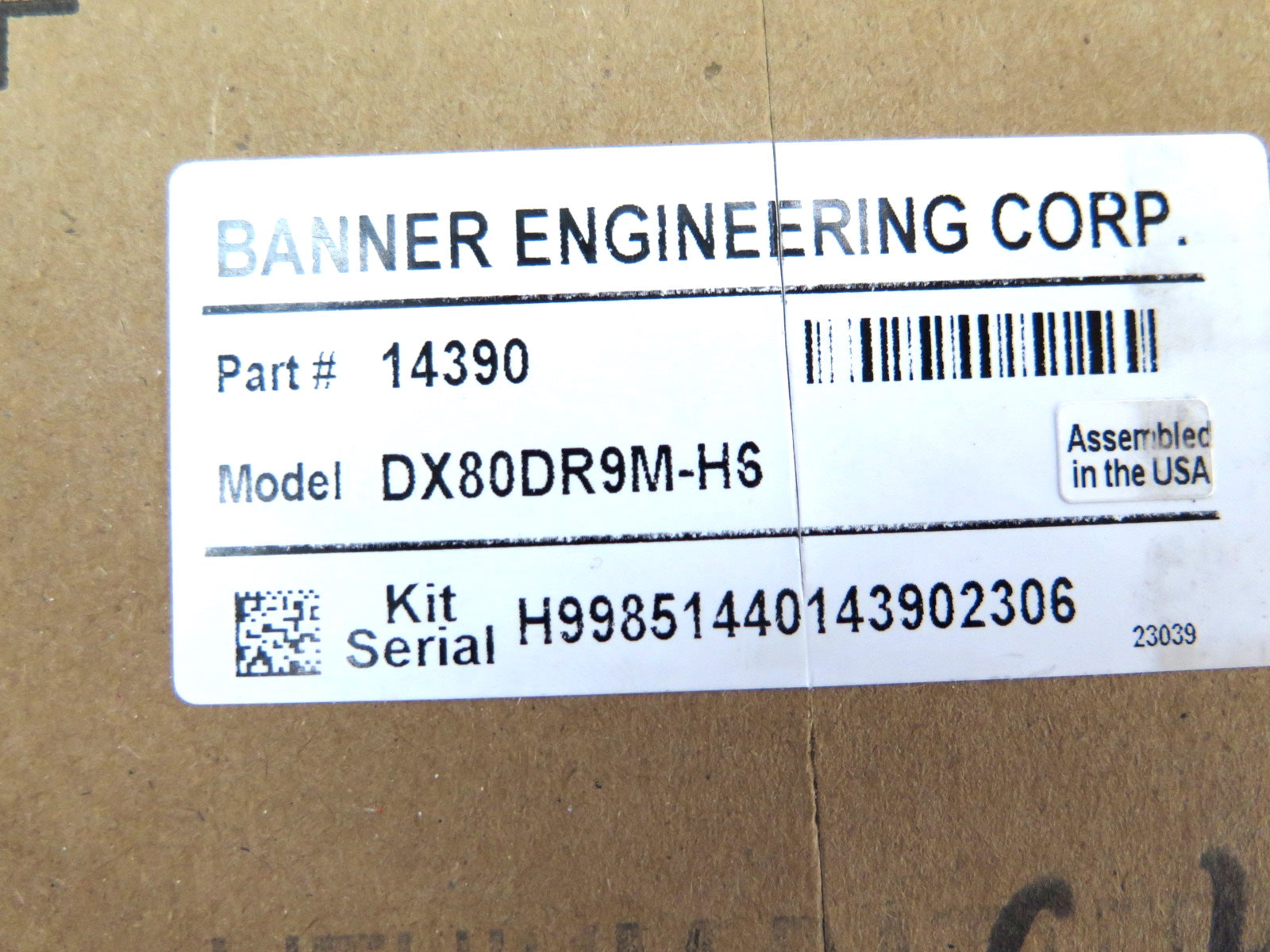 Banner DX80DR9M-H6 14390 Multihop Modbus I/O Data Radios - Advance Operations