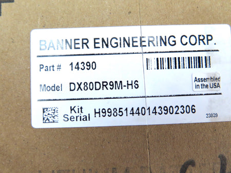 Banner DX80DR9M-H6 14390 Multihop Modbus I/O Data Radios - Advance Operations
