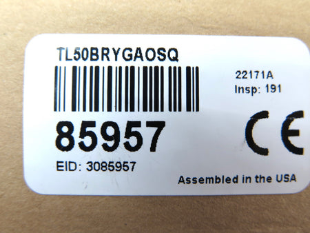 Banner TL50BRYGAOSQ 85957 LED Tower Light - Advance Operations