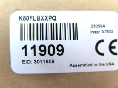 Banner K50FLBXXPQ 11909 Flat Mount Domed Indicator - Advance Operations