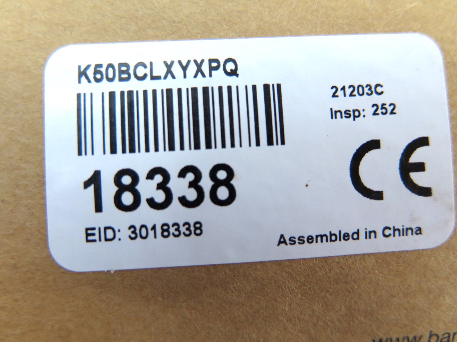 Banner K50BCLXYXPQ 18338 Beacon High-Intensity Indicator - Advance Operations