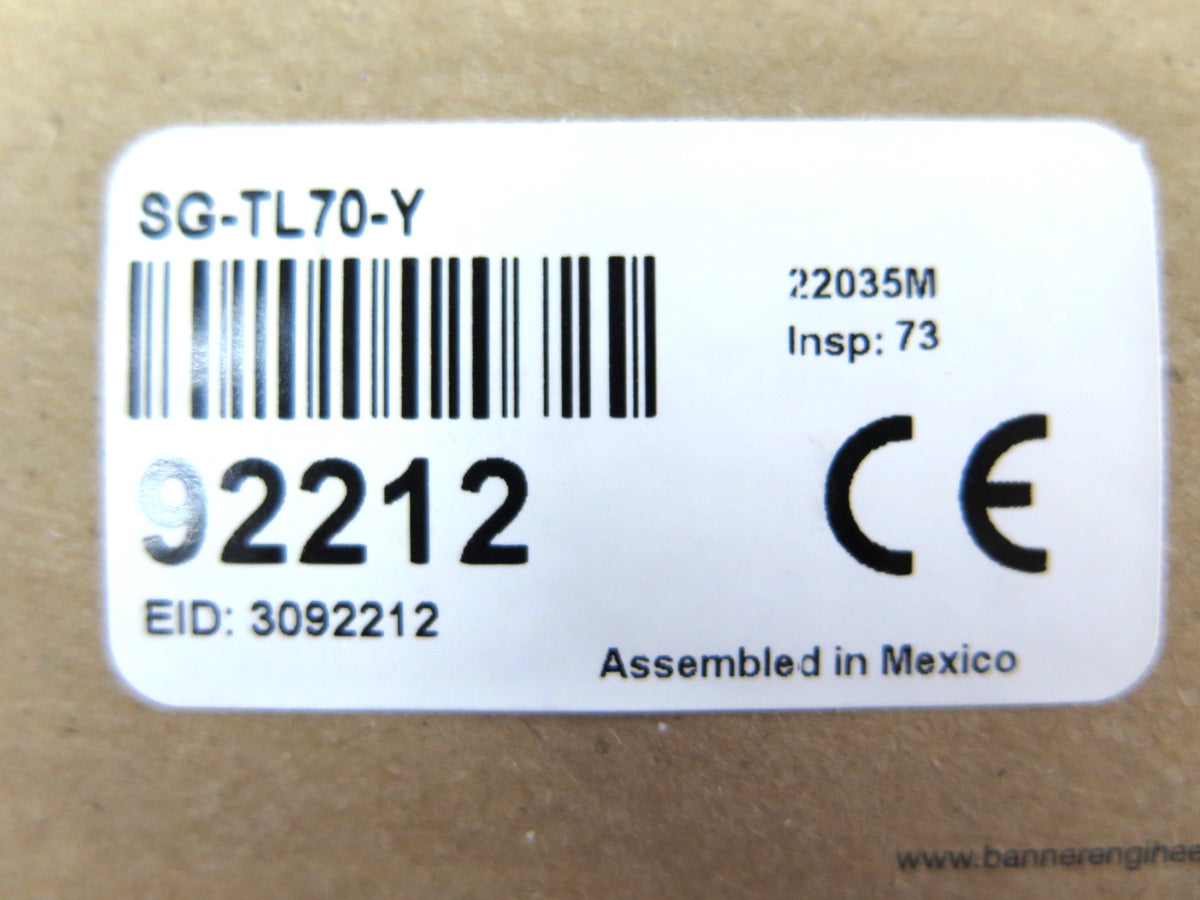 Banner SG-TL70-Y 92212 Audible Indicator 12-30VDC - Advance Operations