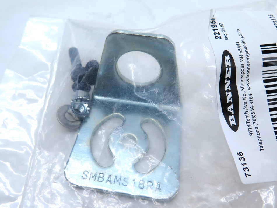 Banner SMBAMS18RA 73136 Industrial Automation Mounting Bracket - Advance Operations
