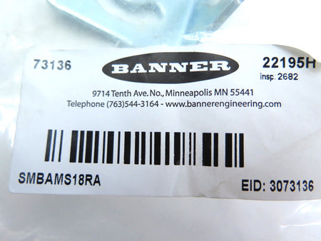 Banner SMBAMS18RA 73136 Industrial Automation Mounting Bracket - Advance Operations