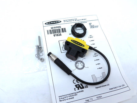 Banner QS18VP6RQ 61625 World-Beam Photoelectric Sensor - Advance Operations