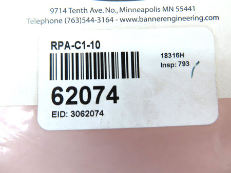 Banner RPA-C1-10 Rope Wire 2MM - Advance Operations