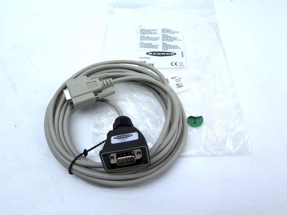Banner AG4-PCD9-5 82148 Cordset PC Communication For AG4 - Advance Operations