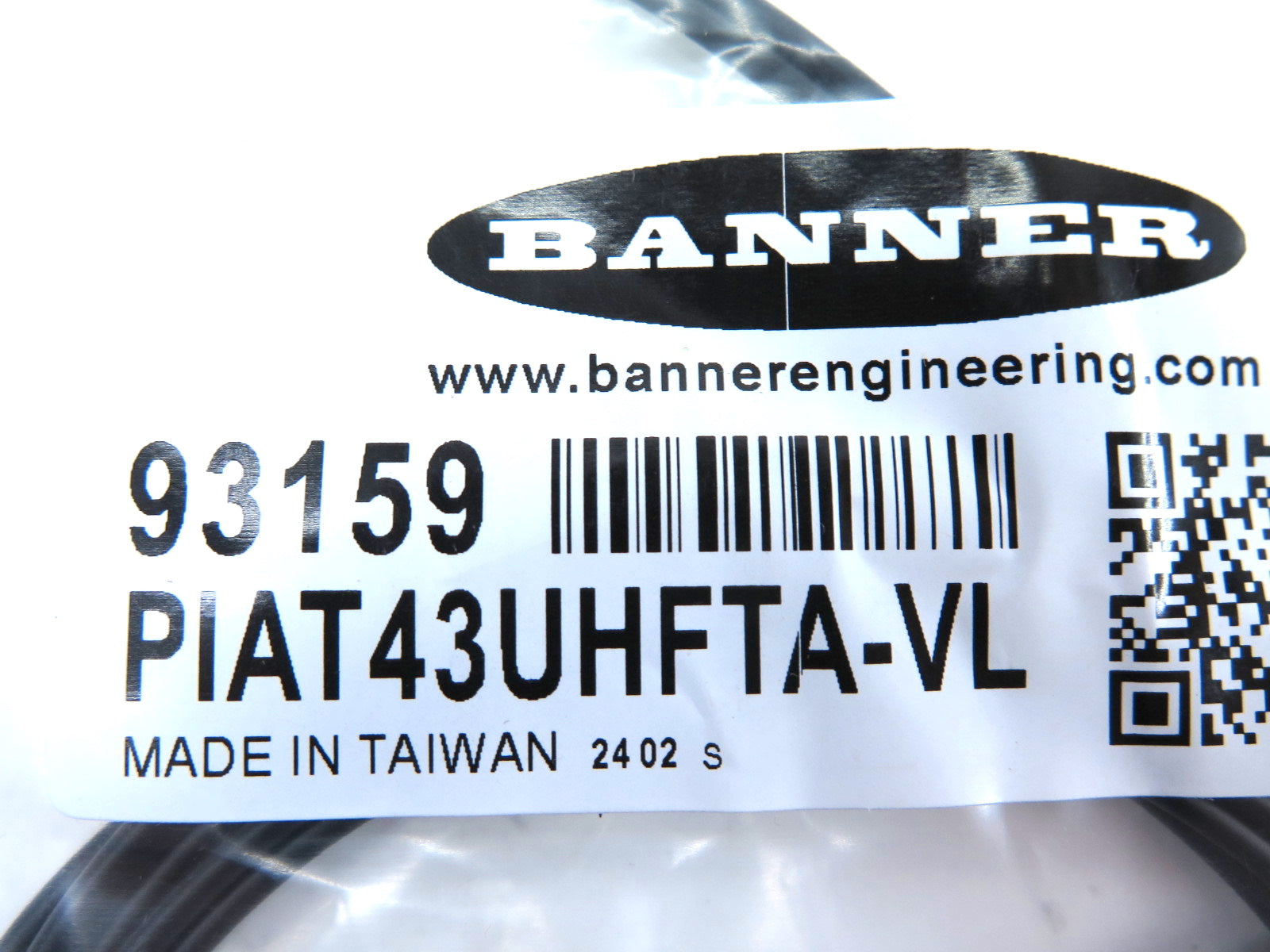 Banner PIAT43UHFTA-VL 93159 Opposed Angle Fiber Optic - Advance Operations