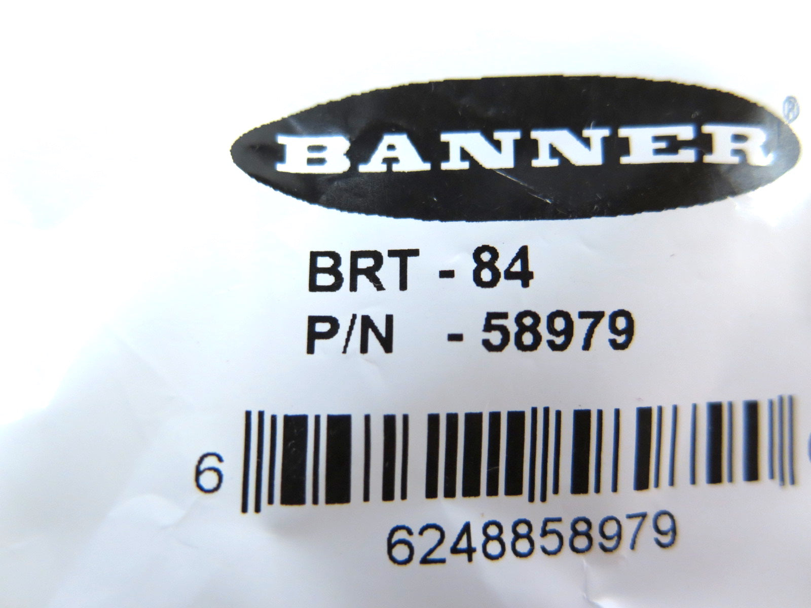 Banner BRT-84 58979 Retroreflective Circular Target - Advance Operations
