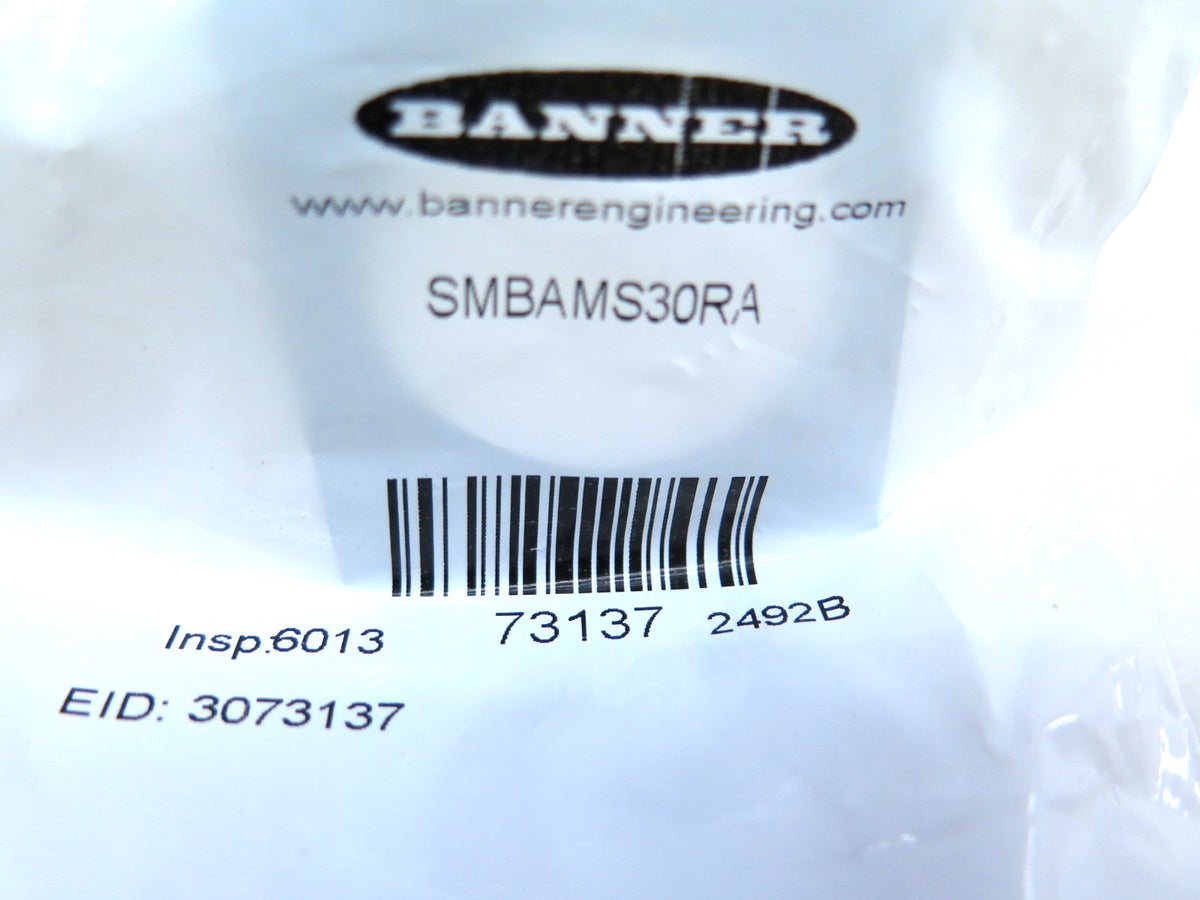 Banner SMBAMS30RA 73137 Bracket 30mm Right Angle - Advance Operations