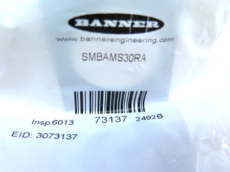 Banner SMBAMS30RA 73137 Bracket 30mm Right Angle - Advance Operations