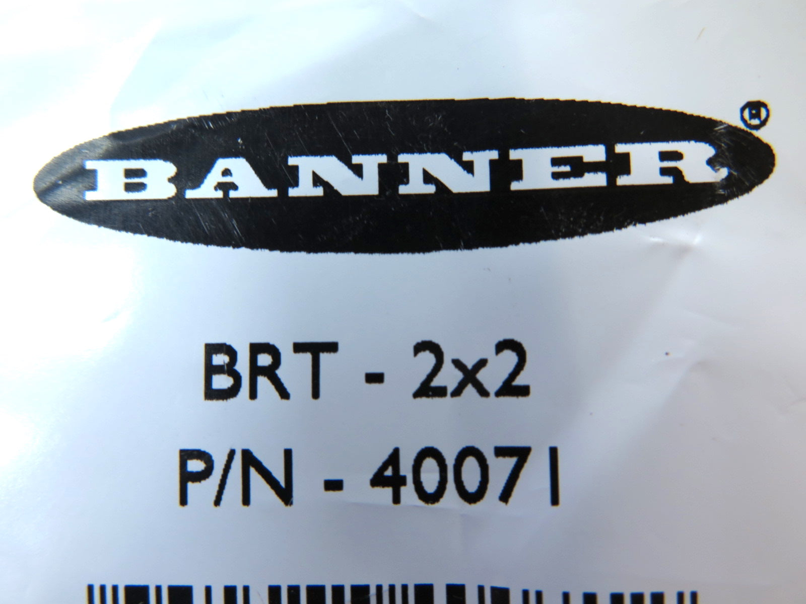 Banner BRT-2X2 40071 Retroreflective Square Target - Advance Operations