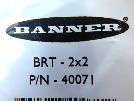 Banner BRT-2X2 40071 Retroreflective Square Target - Advance Operations