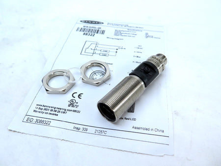 Banner M18-3VPDL-Q8 88322 Metal Barrel Mount Sensor - Advance Operations