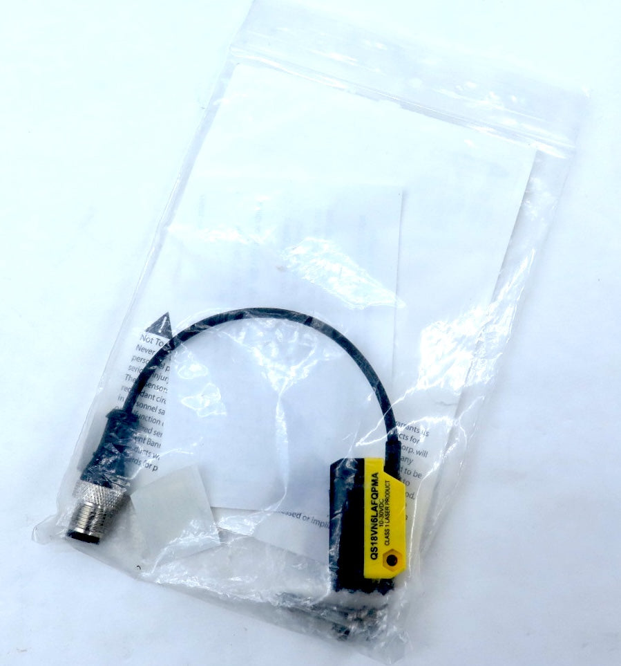 Banner QS18VN6LAFQPMA 73426 World-Beam Photoelectric Sensor - Advance Operations