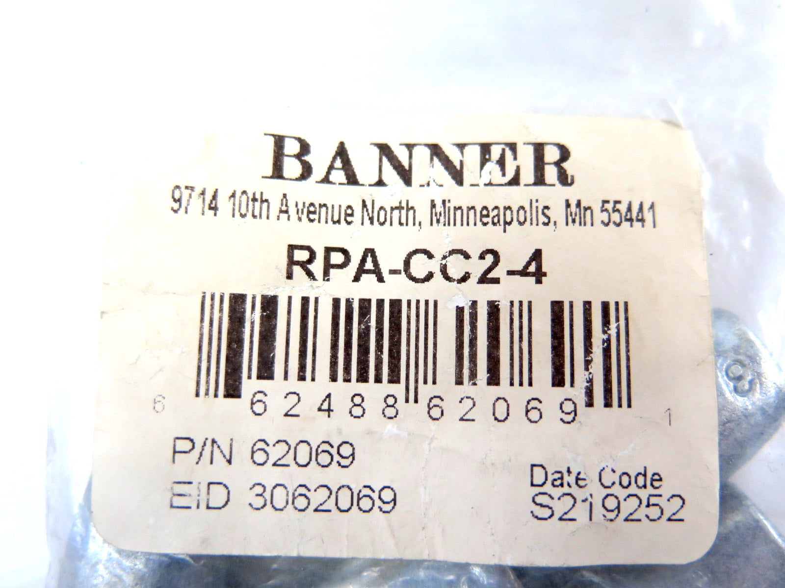 Banner RPA-CC2-4 62069 Wire Rope Pull Switch - Advance Operations