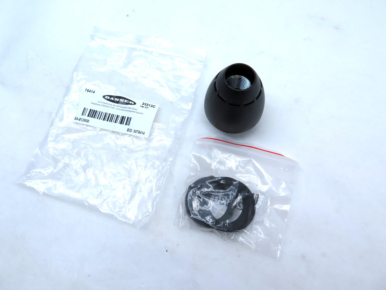 Banner SA-E12M30 78414 Mounting Base Adapter Cover - Advance Operations