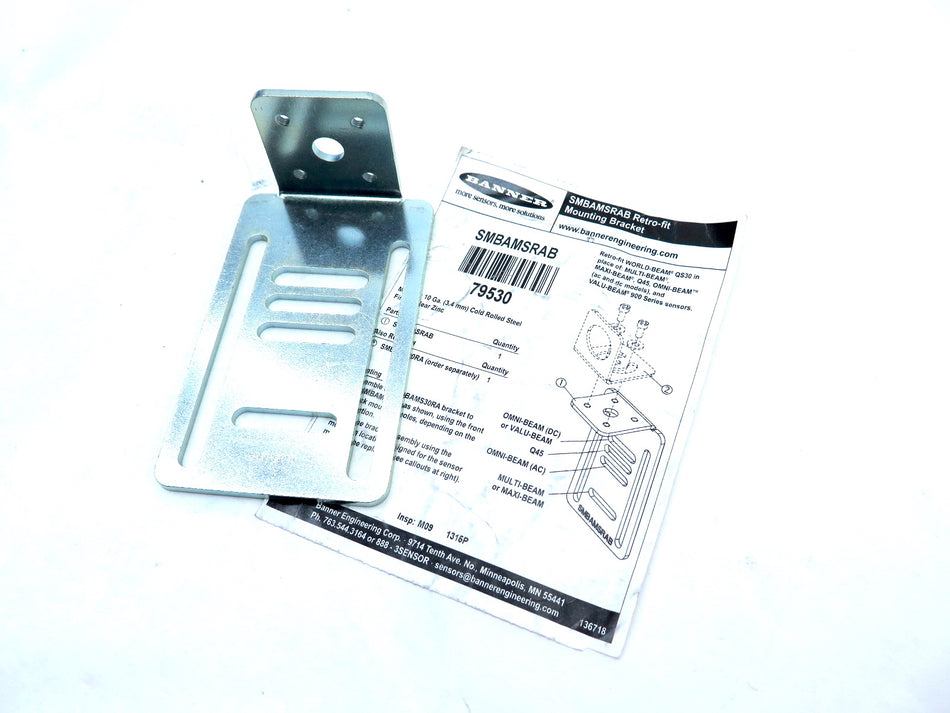 Banner SMBAMSRAB 79530 Bracket For World-Beam Sensor - Advance Operations